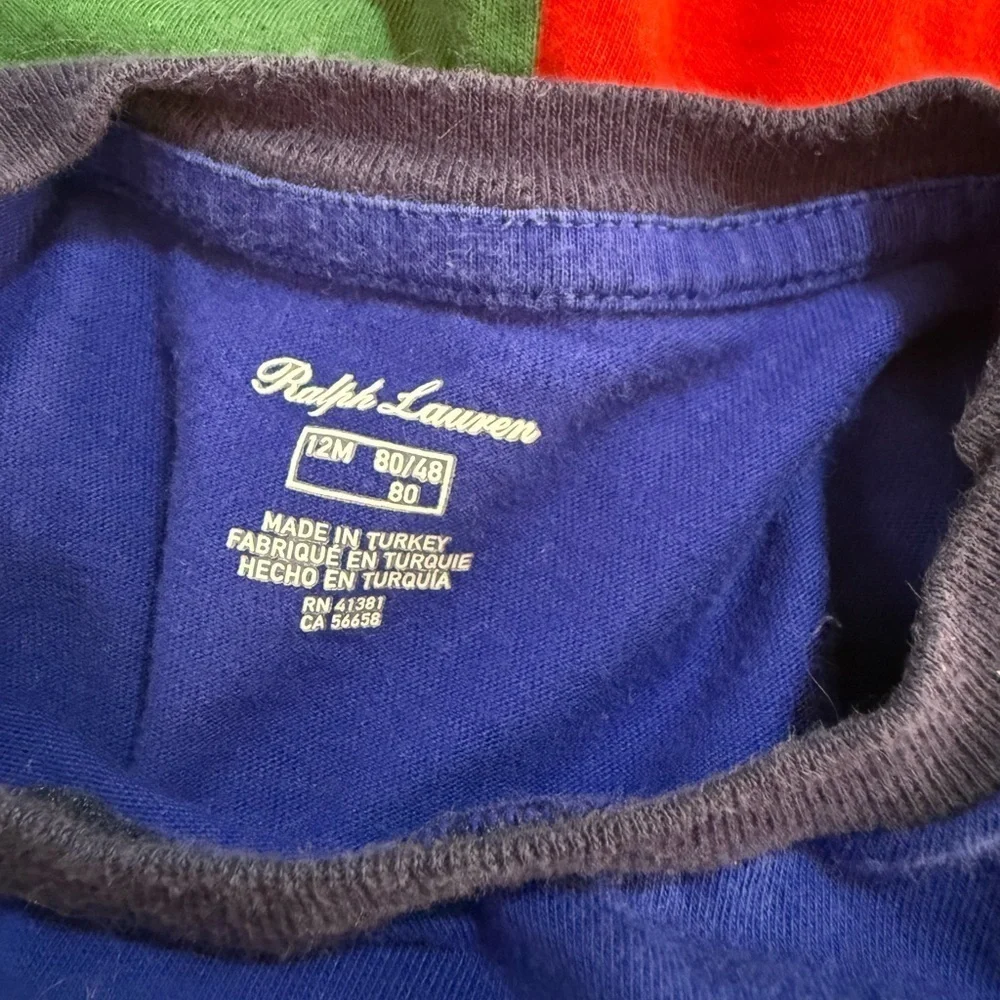 Ralph Lauren Colorblock Short Sleeve Tee